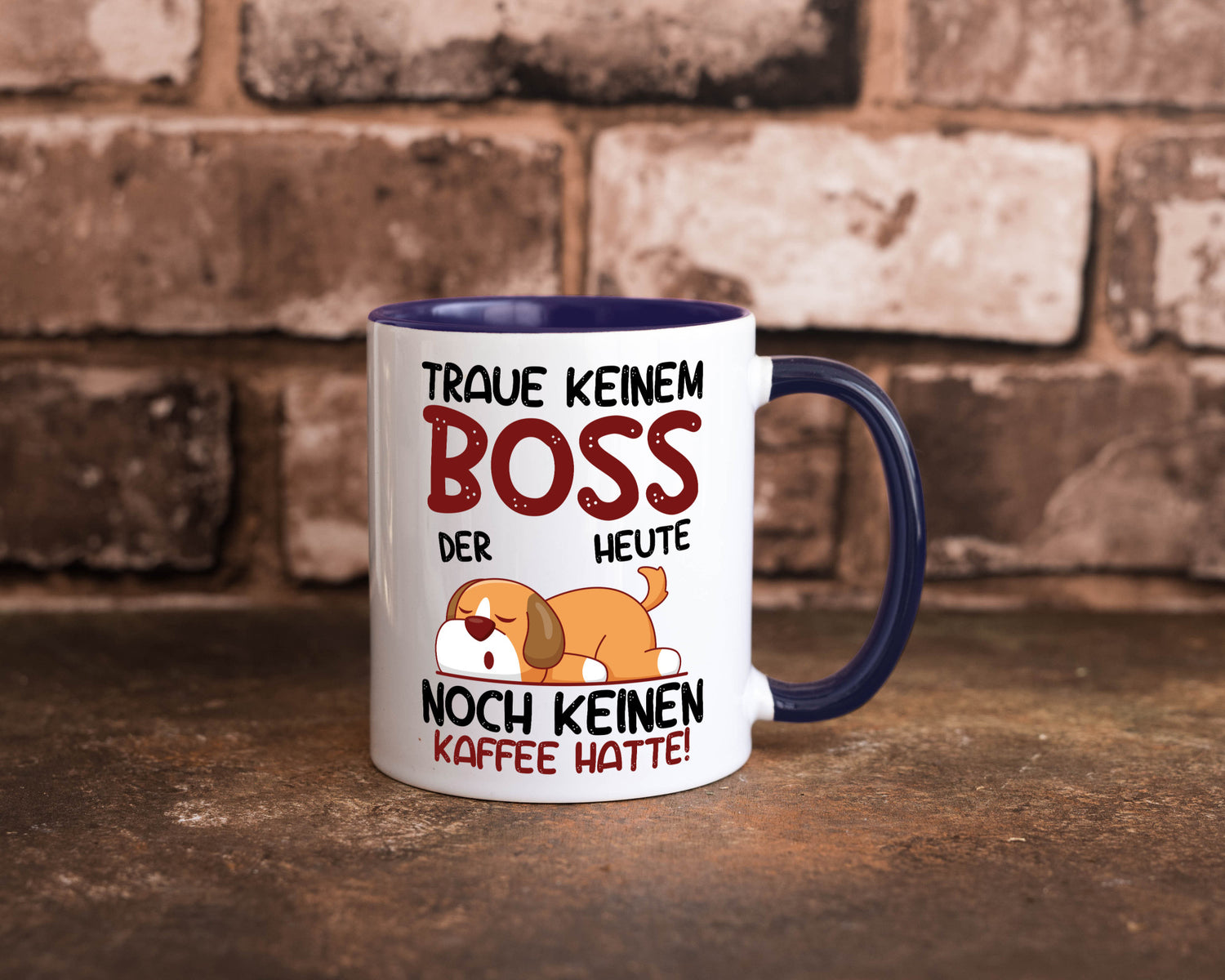 Traue keinem Boss | Führungskraft Vorgesetzter Geschenkidee Humor Tasse