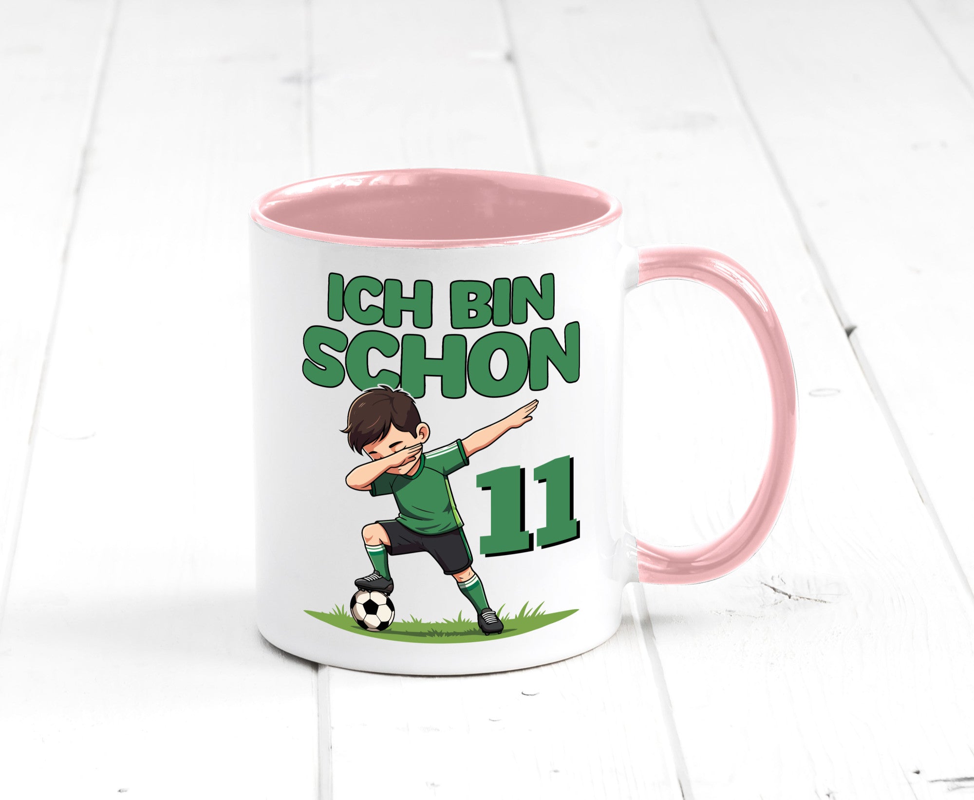 11. Geburtstag | 11 Jahre Fußballer Geschenkidee Humor Tasse