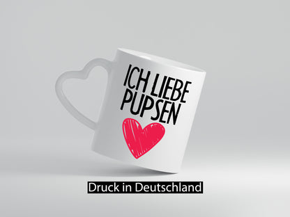Ich liebe Pupsen Geschenkidee Humor Tasse