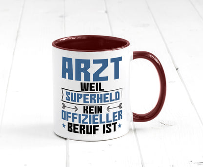 Superheld Arzt | Medizin Doktor Facharzt Geschenk Humor Geschenkidee lustiger