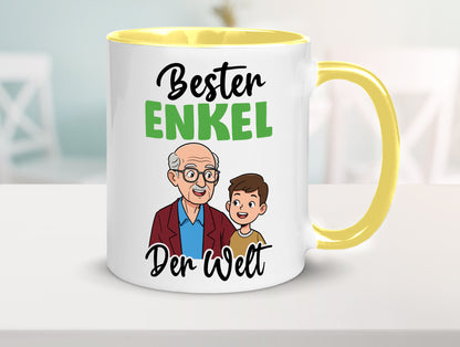 Bester Enkel | Großmutter Großvater Oma Opa lustiger Spruch Geschenk Familie