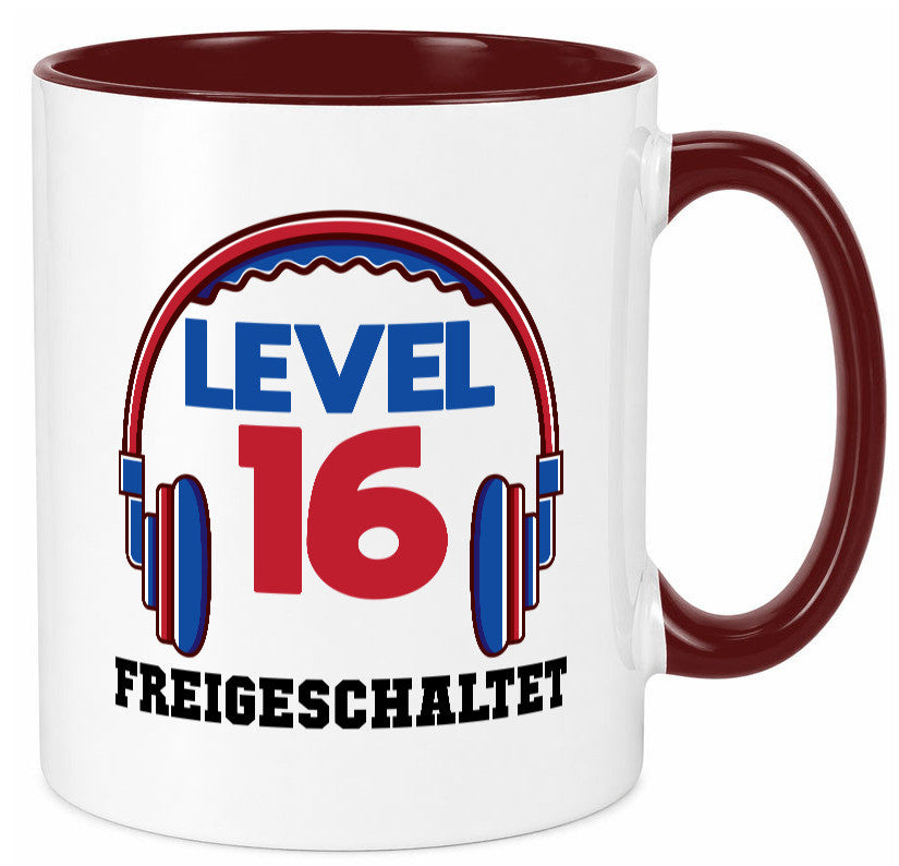 Level 16 Freigeschaltet | 16. geburtstag Gamer lustig Geschenkidee Geschenk