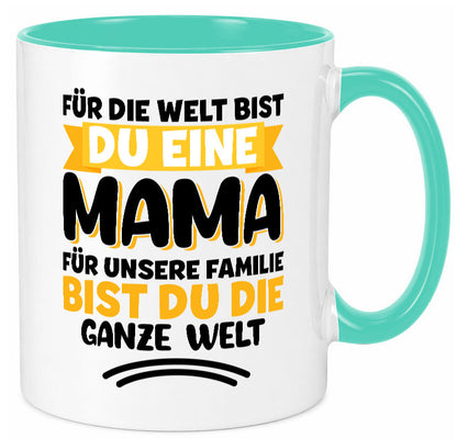 Beste mama der Welt vl4 Geschenkidee Familie Humor Tasse