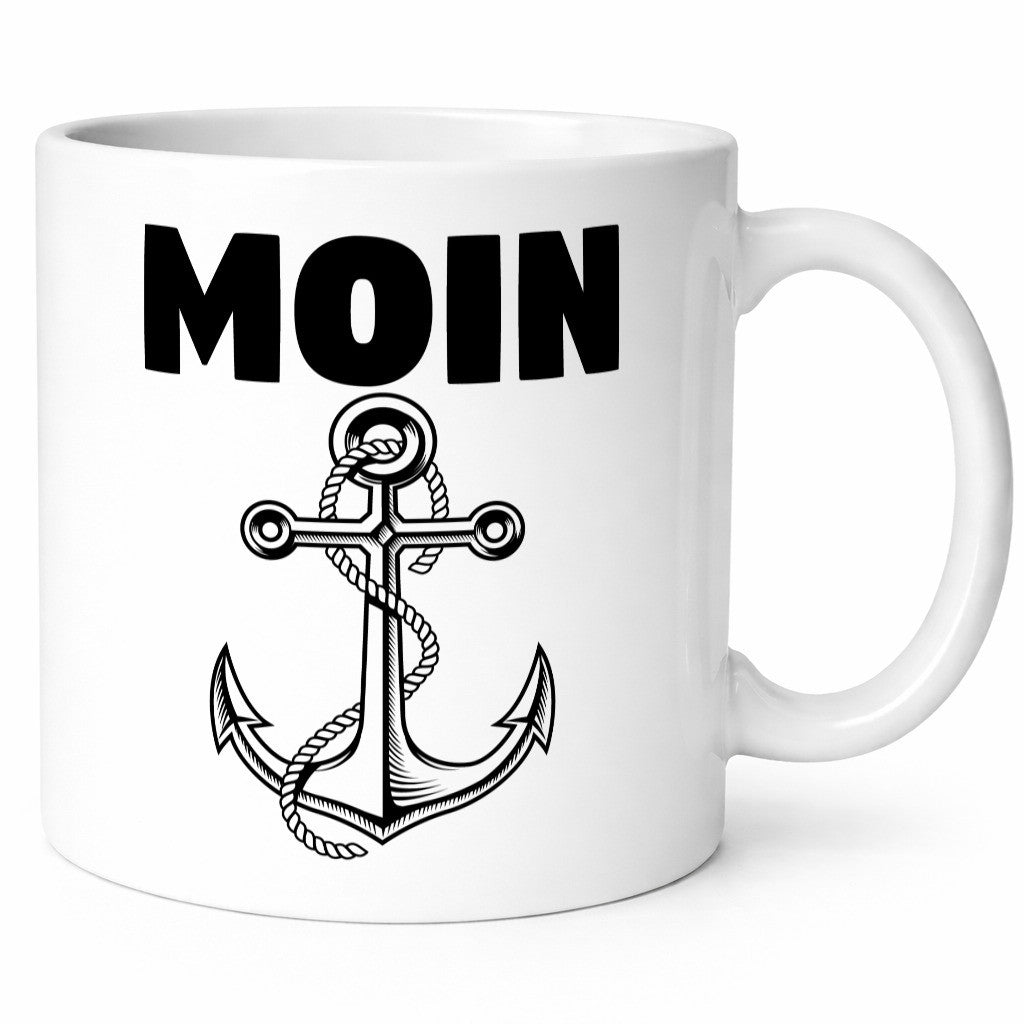 Moin Anker | Norddeutschland Tasse Norddeutscher Humor Geschenkidee