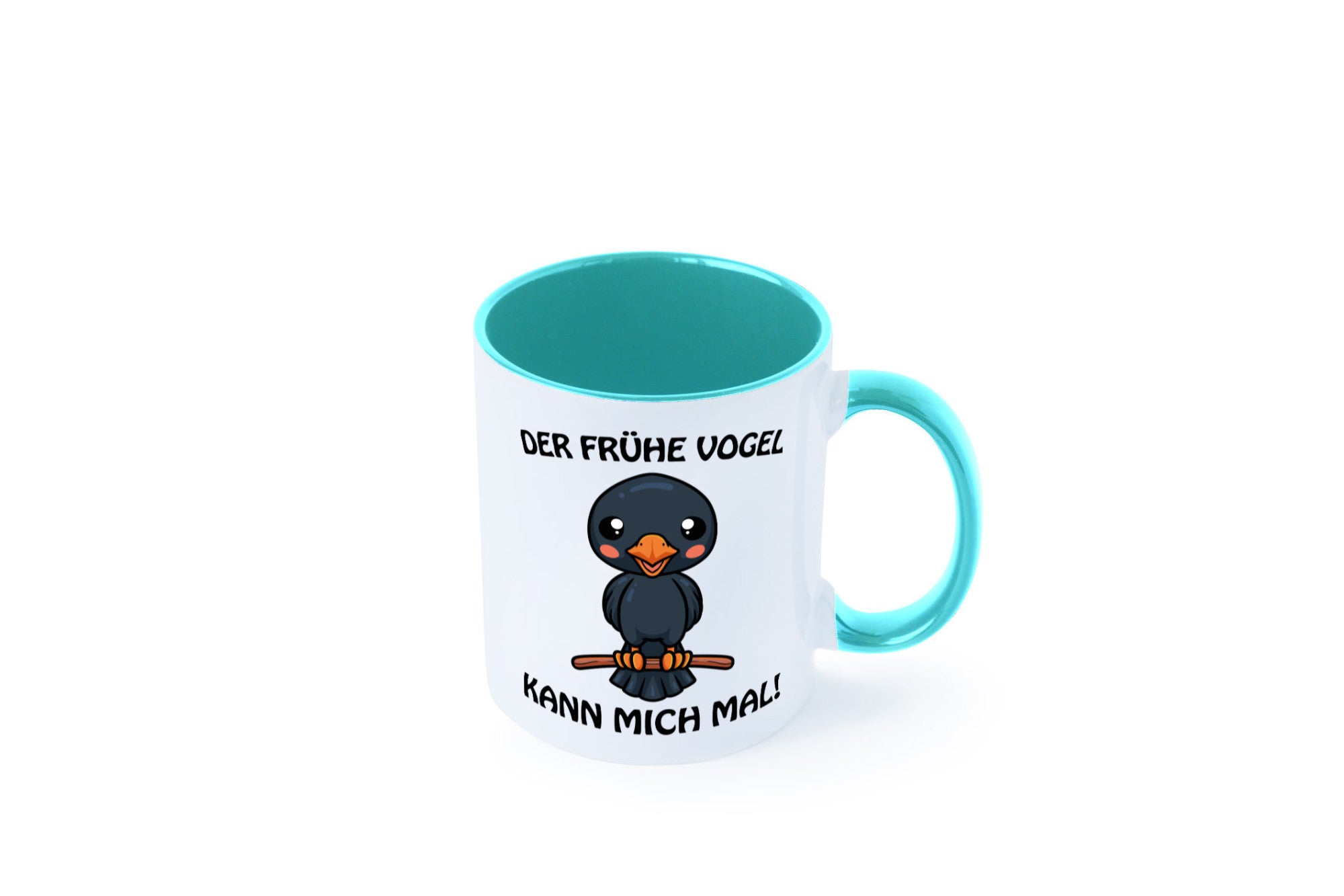 Der Frühe Vogel Humor Geschenkidee Tasse