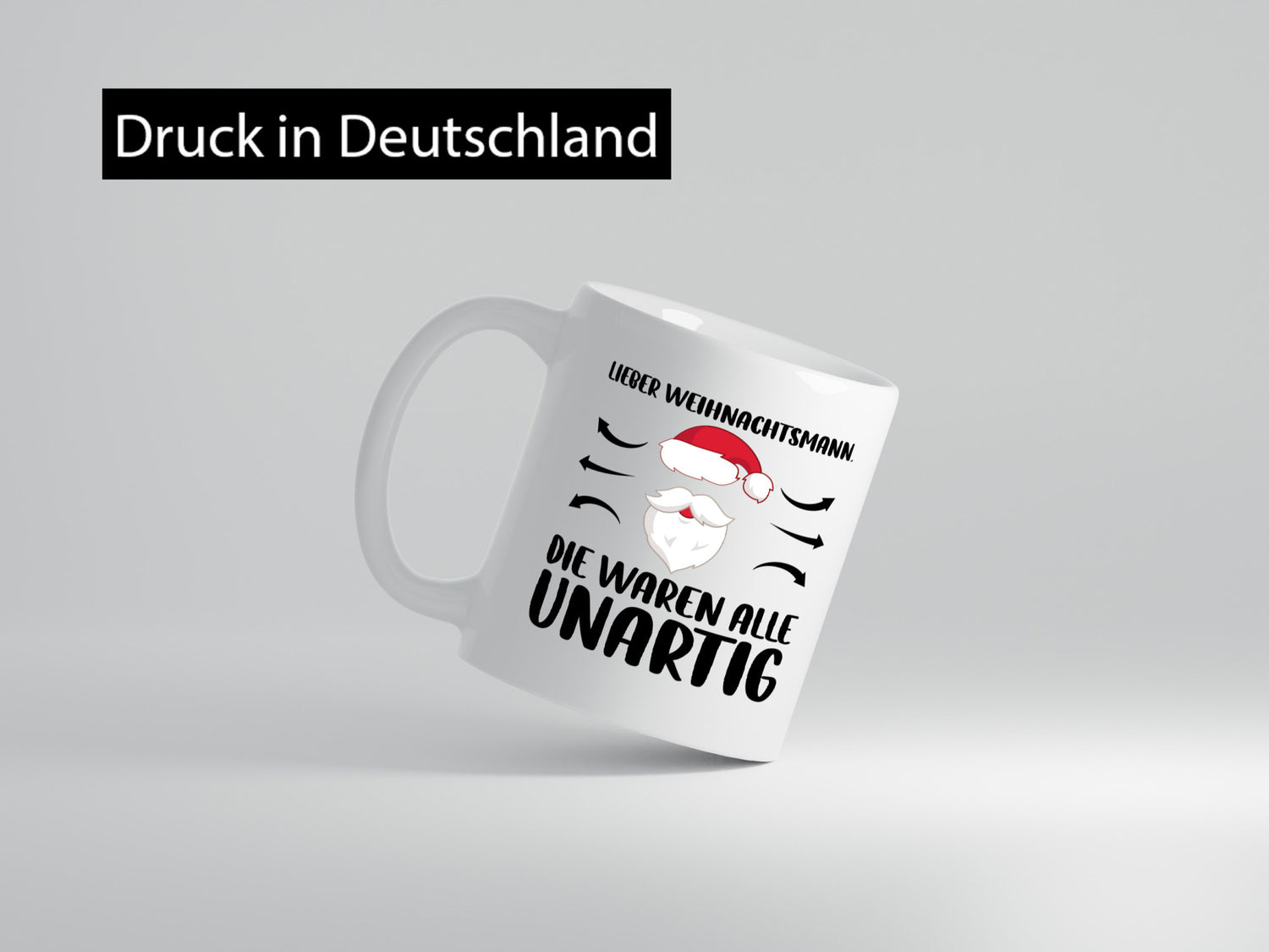 Lieber weihnachtsman die waren alle unartig | Weihnachten Geschenk Humor