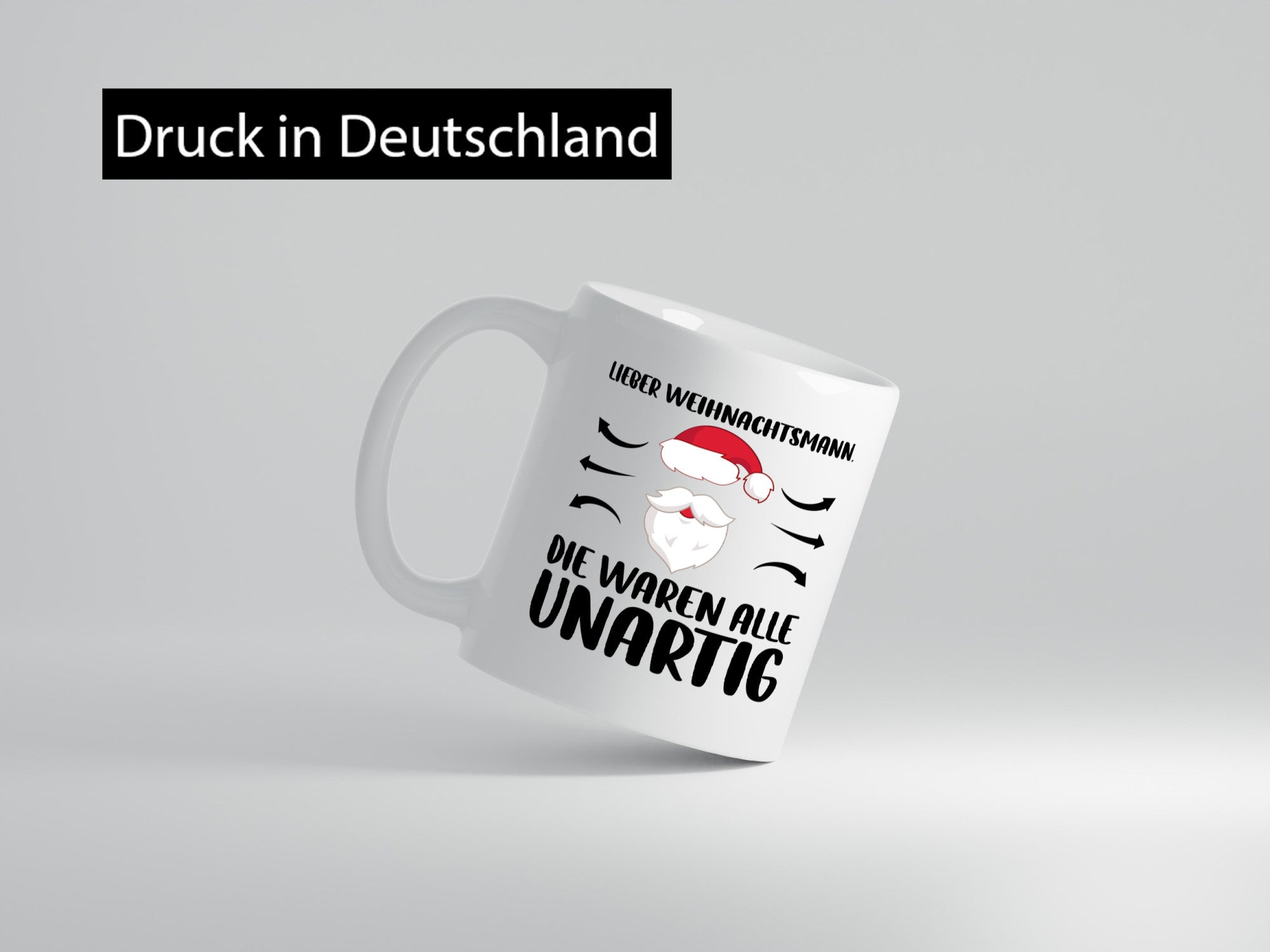 Lieber weihnachtsman die waren alle unartig | Weihnachten Geschenk Humor