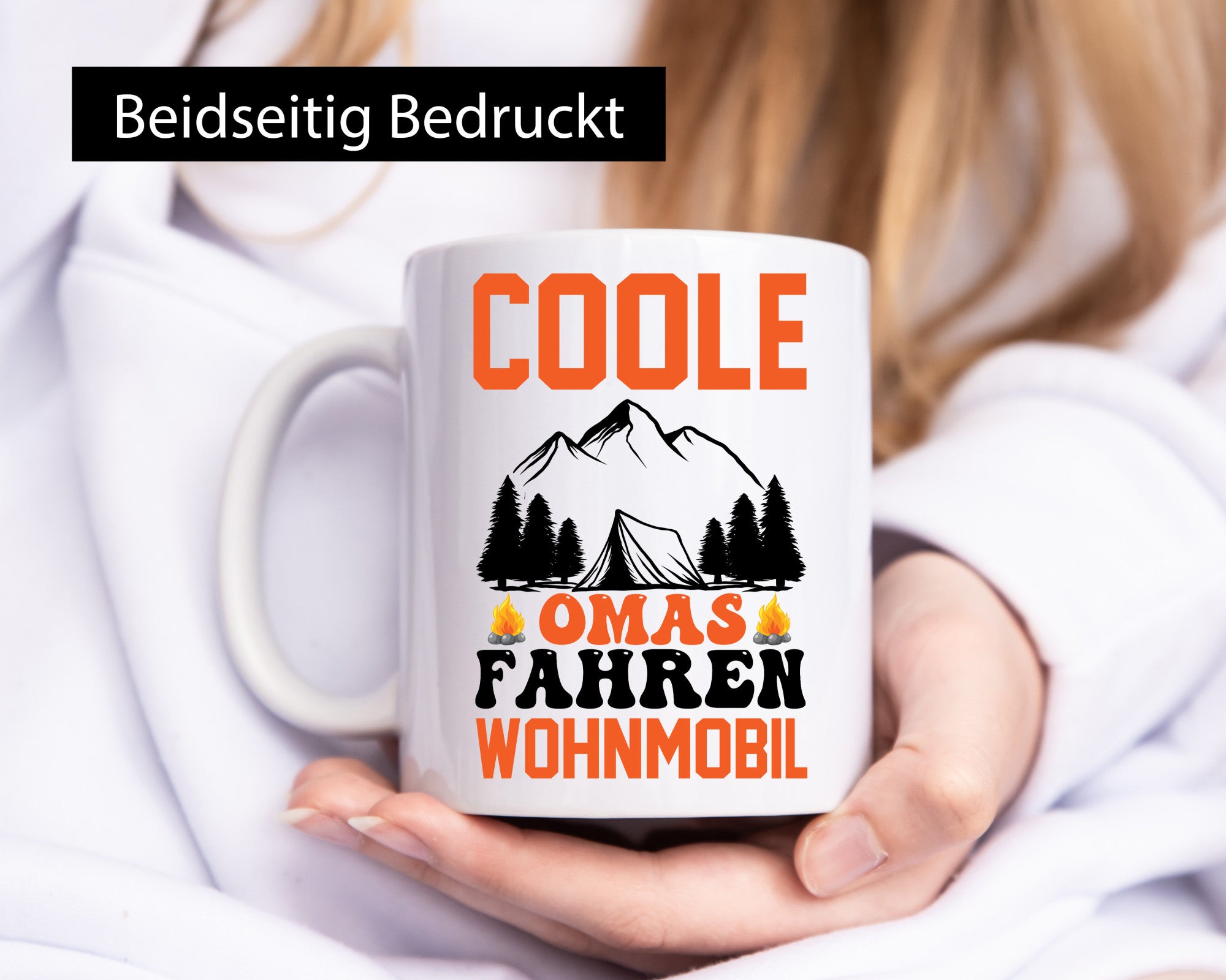 Coole Omas Fahren Wohnmobil | Camping lustig Familie Geschenkidee Geschenk Tasse