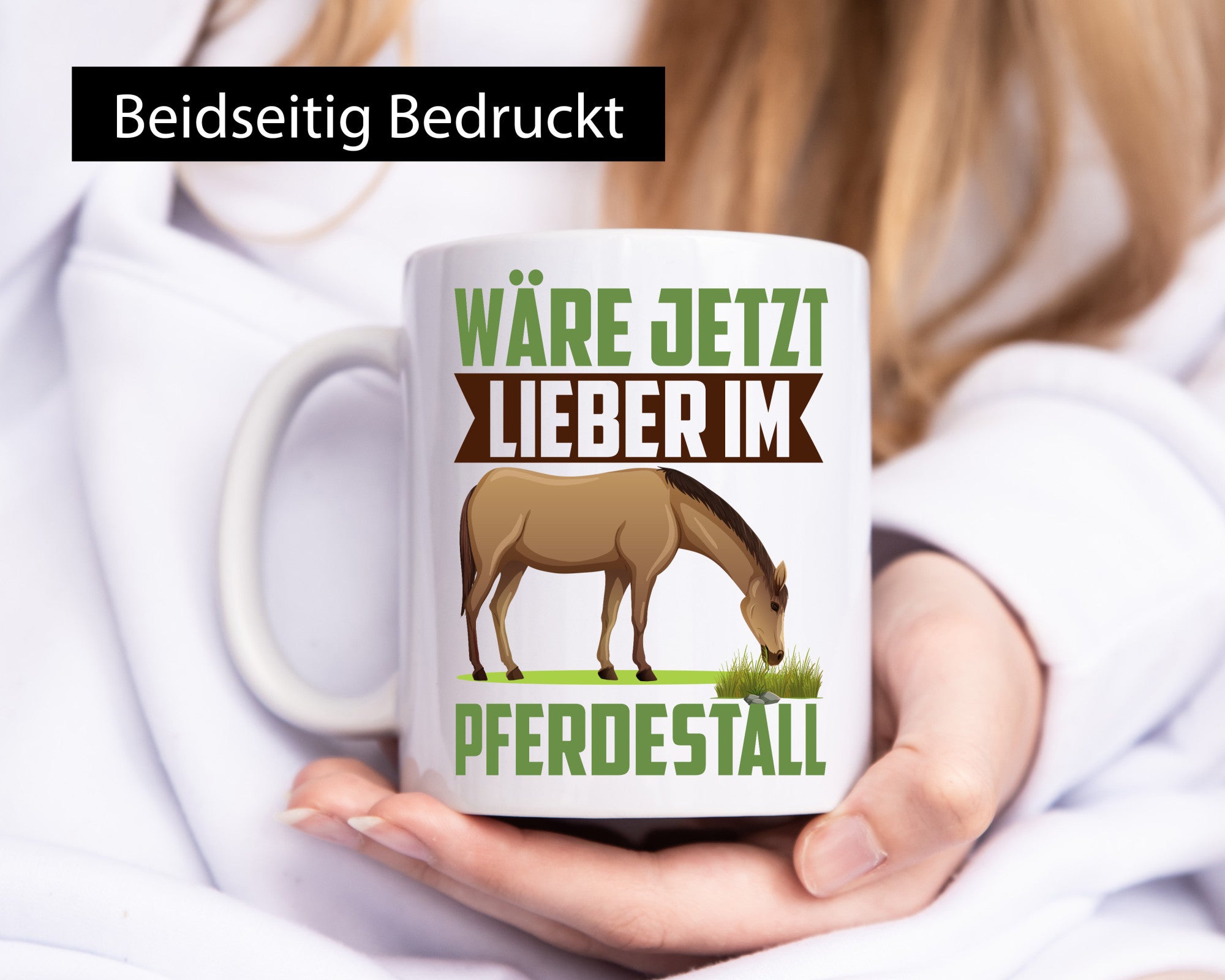 Wäre jetzt lieber im Pferdestall | Pferdeliebhaber Reithof Geschenk Humor
