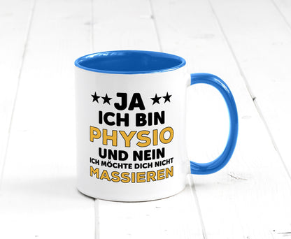 Ich bin Physio | lustige Spruch Tasse Physiotherapeut Geschenkidee Humor
