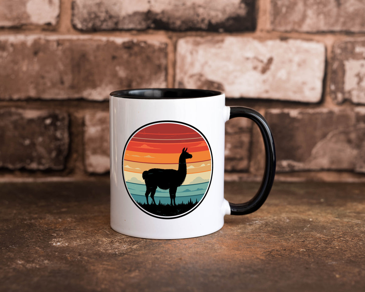 Lama | Alpaka Vintage Humor Geschenkidee Tasse