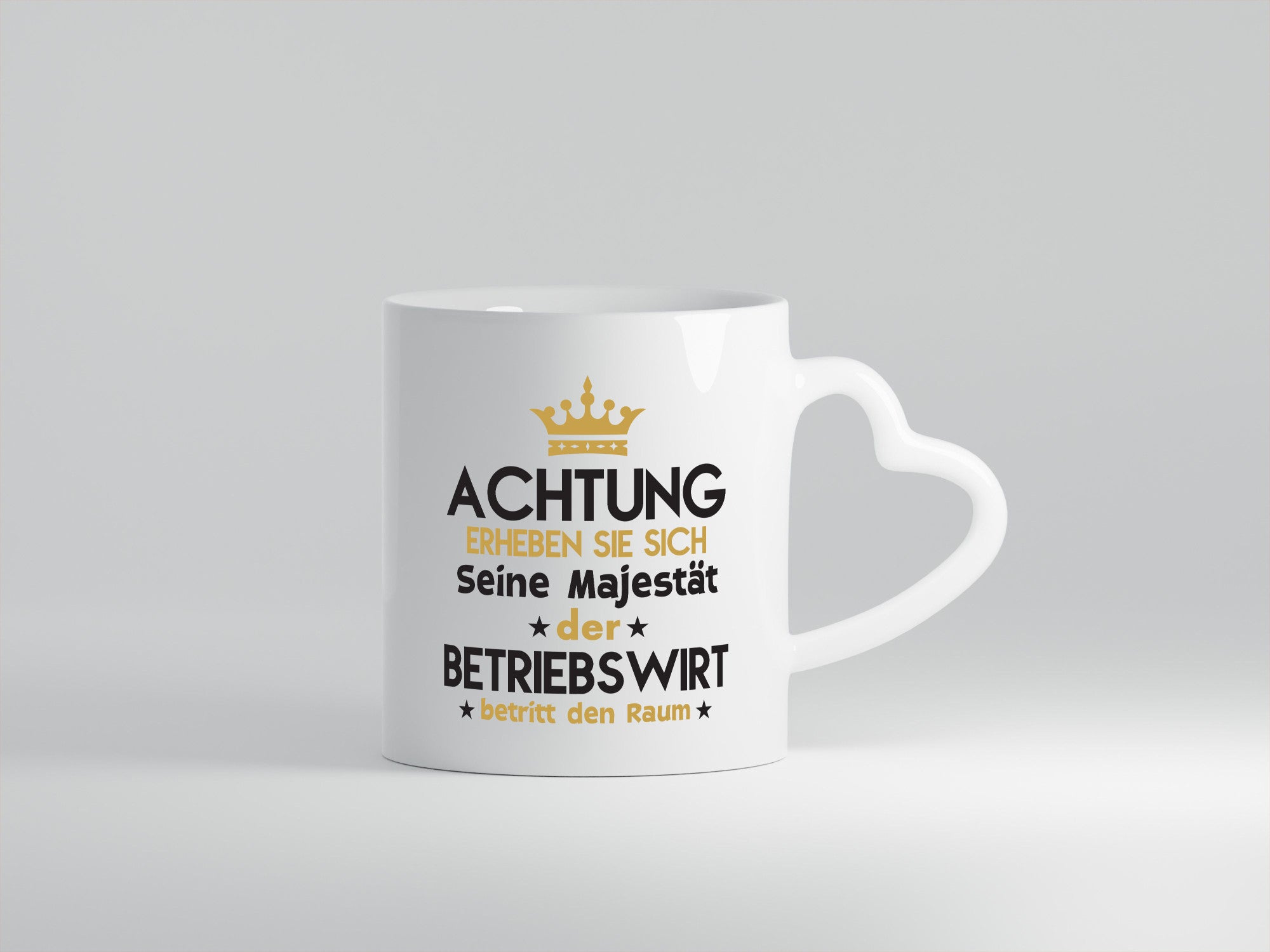 Seine Majestät Betriebswirt | Betriebswirtschaft Humor Geschenkidee Tasse