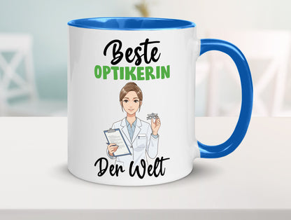 Beste Optikerin | Augenoptik v2 Geschenk Humor Geschenkidee lustiger Spruch
