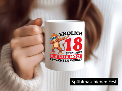 18. Gebrtstag | Endlich 18 nur noch erwachsen werden v2 lustiger Spruch