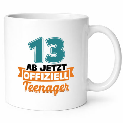13. Geburtstag | Mädchen Tasse Teenager Spruch vl1 Humor Geschenkidee