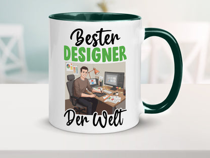 Bester Designer Beruf | Mode v2 lustiger Spruch Geschenk Arbeit Kollegen Büro