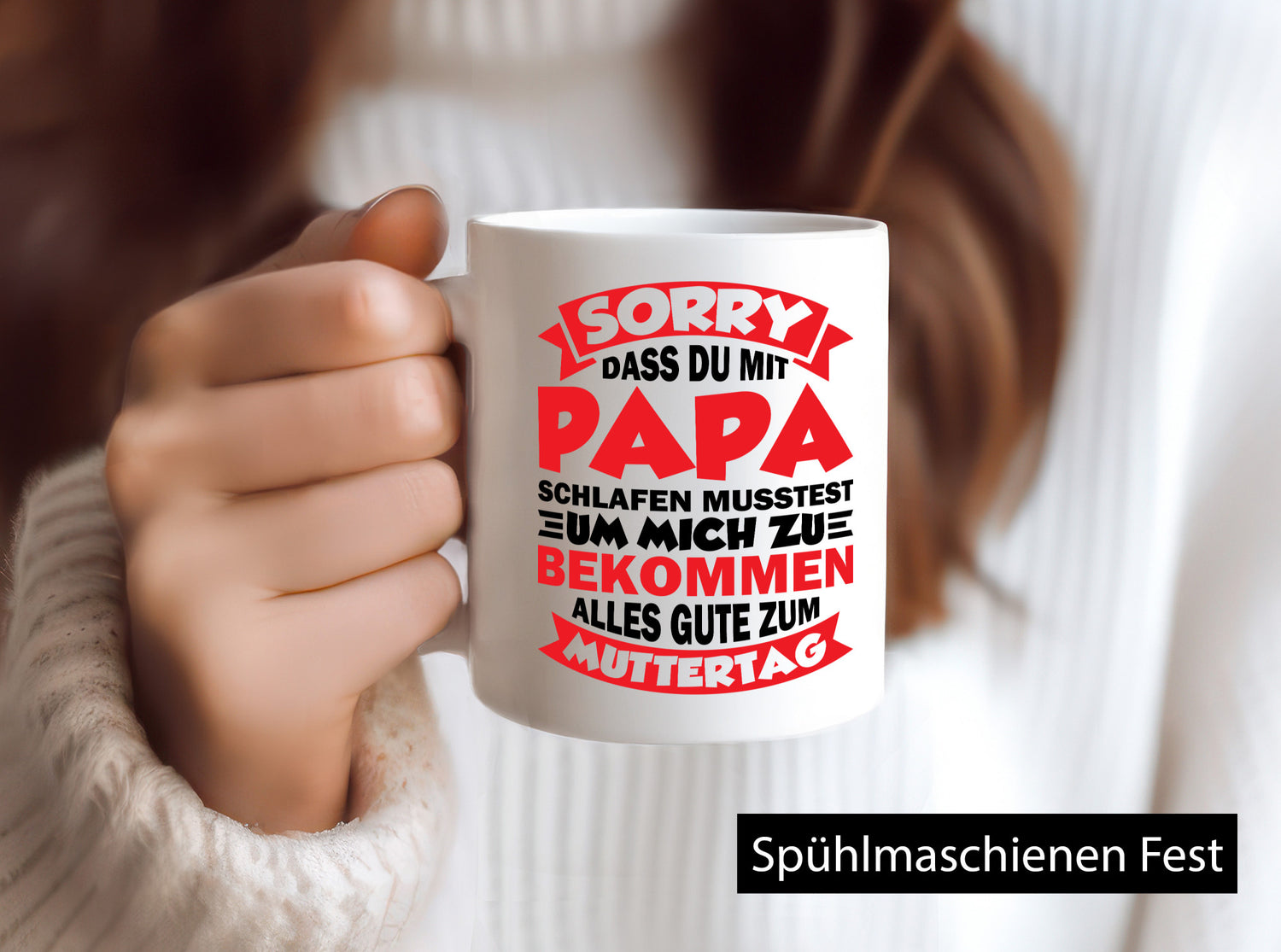 Muttertags Tasse vl9 lustiger Spruch Geschenk Familie Geschenkidee