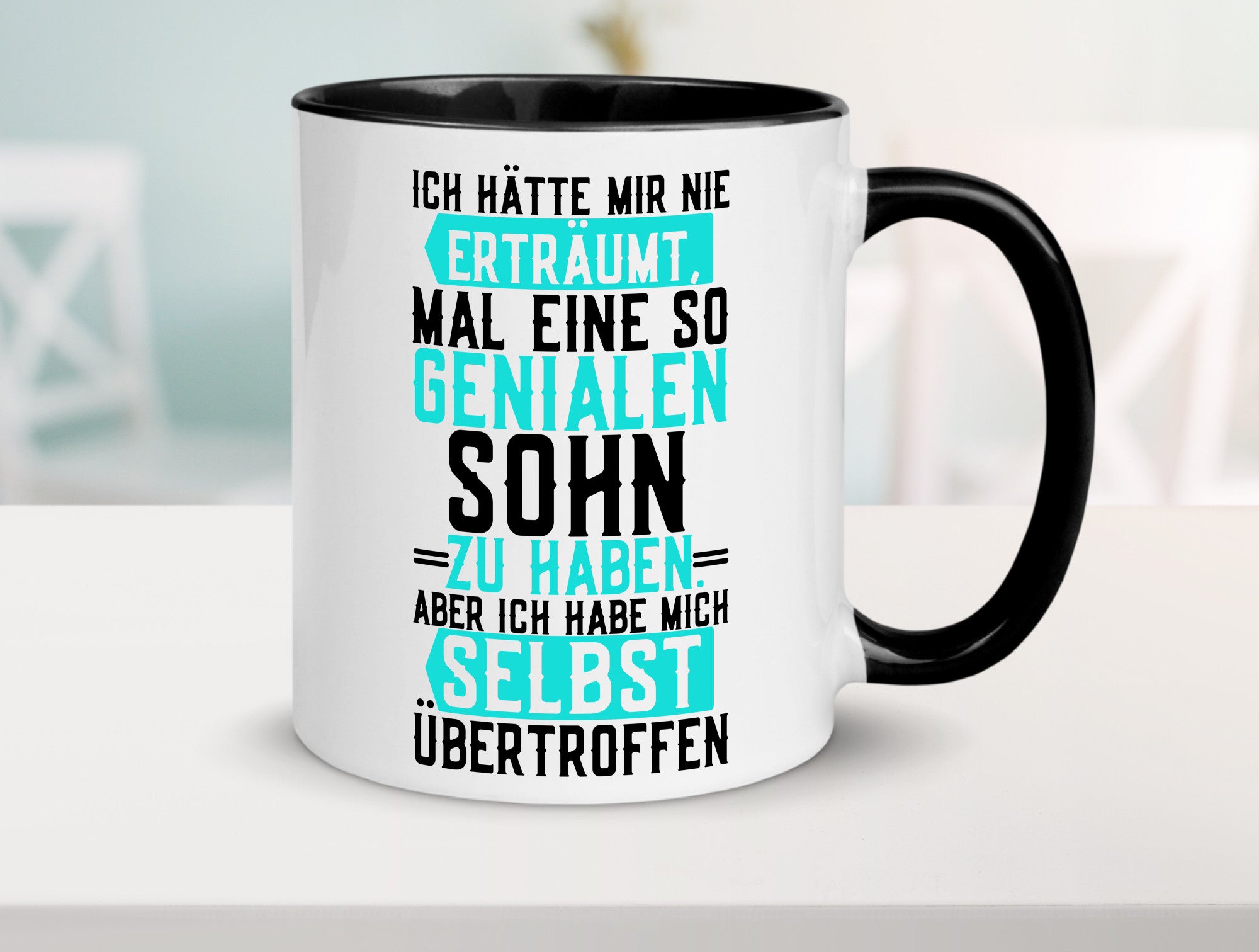 Wundervoller Sohn | Liebe Papa Vatertag Humor Geschenk Familie Geschenkidee