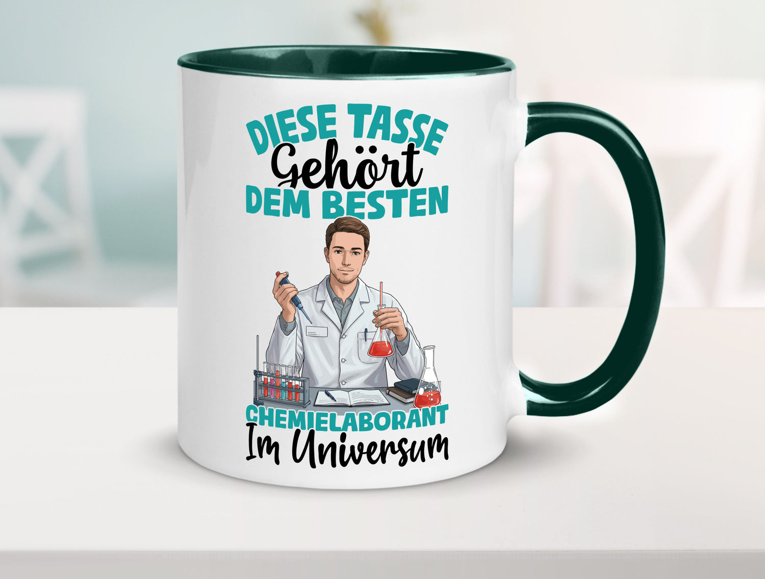 Im Universum: Chemielaborant | Laborant Chemie Humor Geschenkidee Tasse