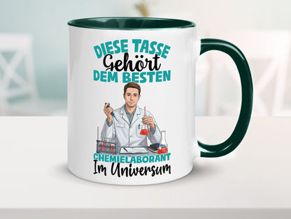 Im Universum: Chemielaborant | Laborant Chemie Humor Geschenkidee Tasse