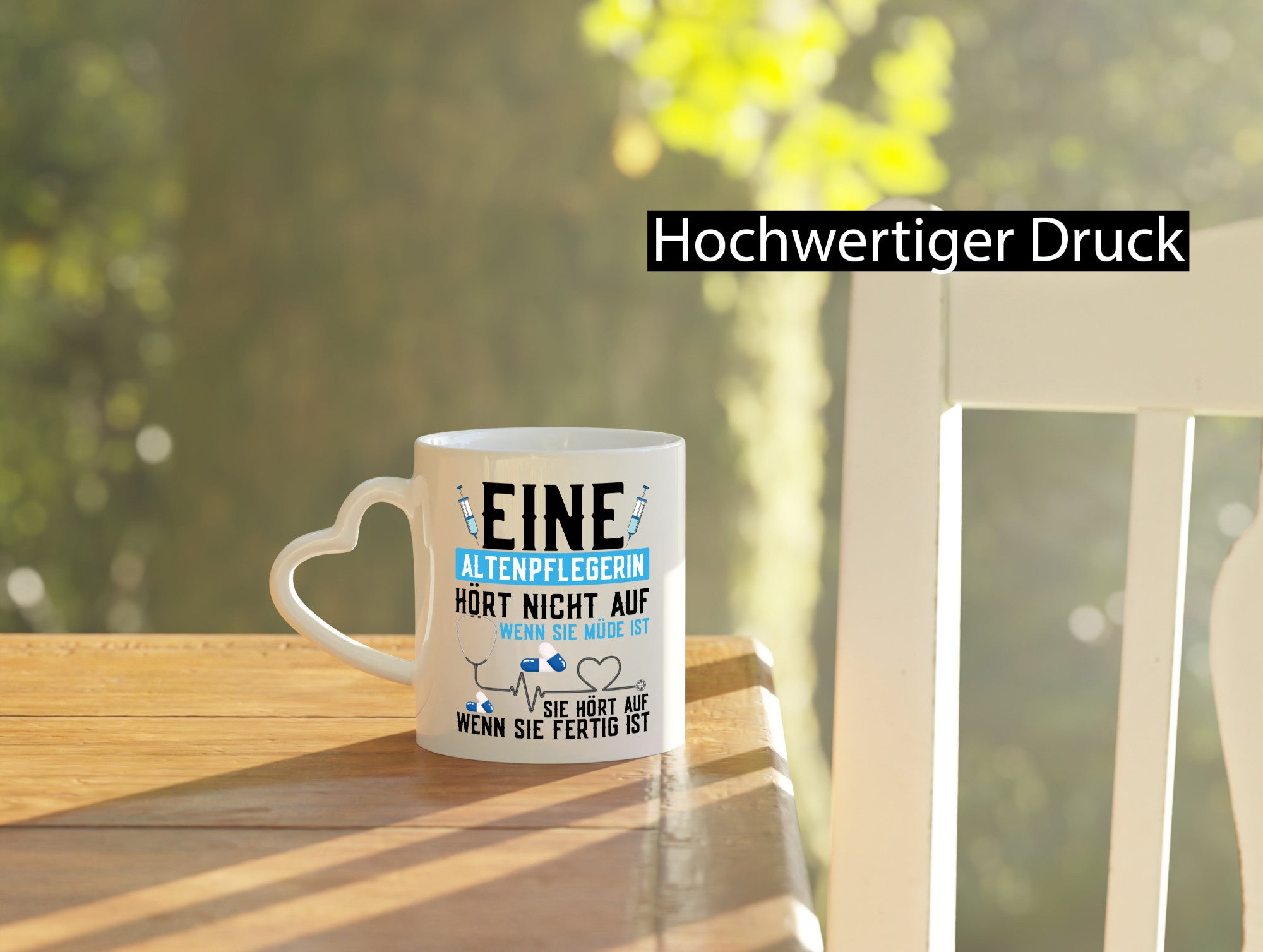 Altenpflegerin hört nicht auf | Pflegerin Pflegefachkraft Geschenk Humor