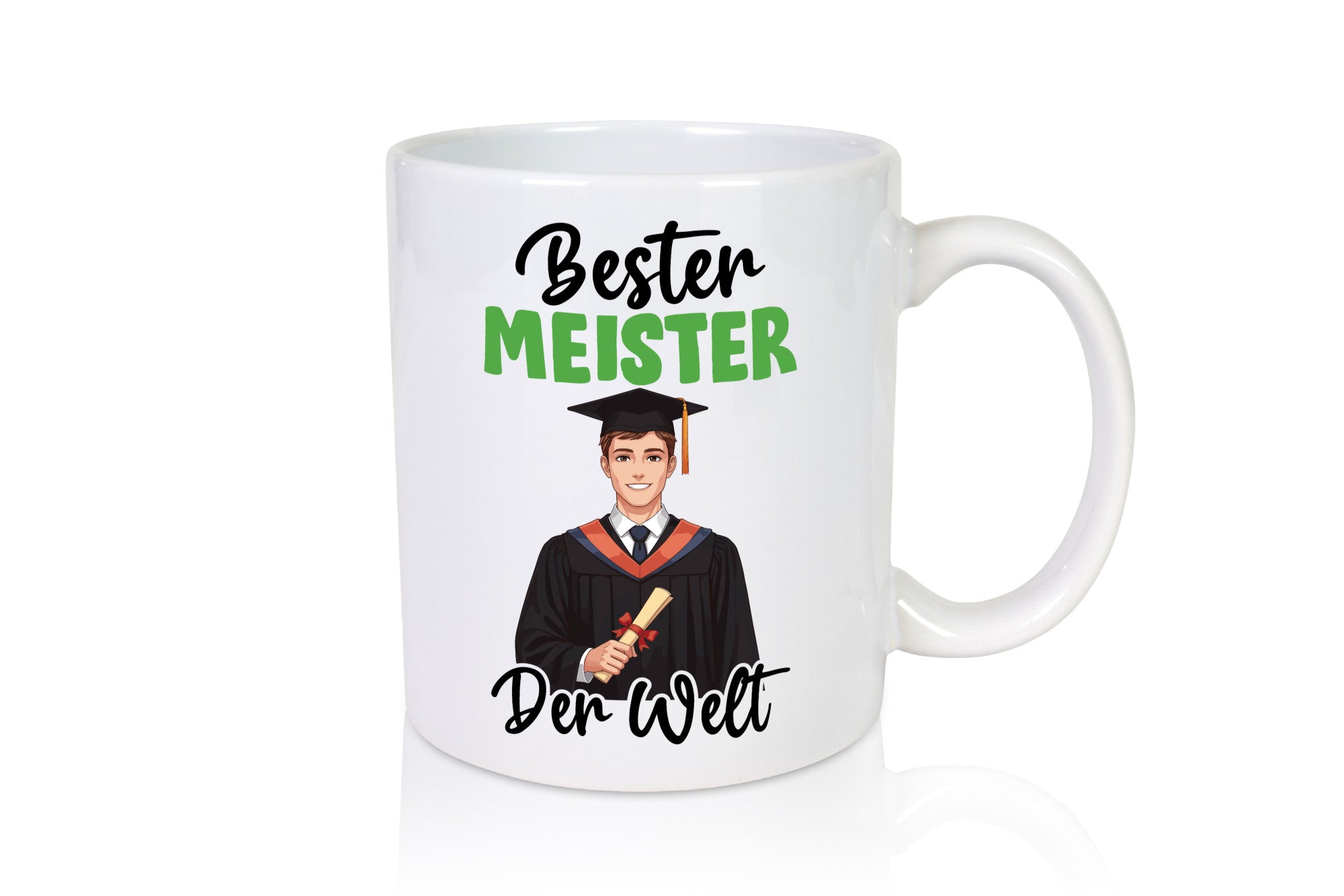 Bester Meister | Meisterbrief v2 Humor Geschenkidee Tasse
