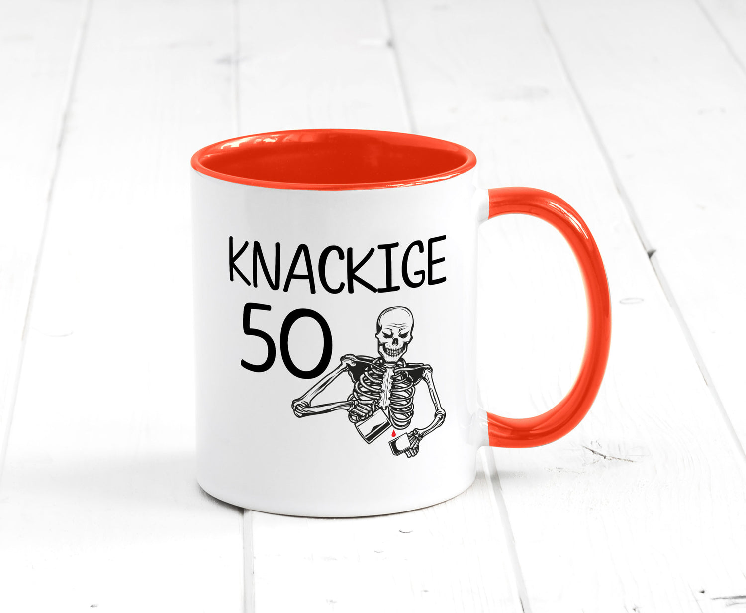 50. Geburtstag | Alt Knackig und Geschenk Geschenkidee lustiger Spruch Tasse