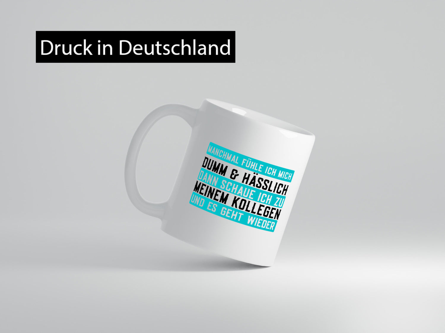 Dumm und hässlich | Kollegen Büro Job Sarkasmus Geschenk Arbeit lustiger Spruch