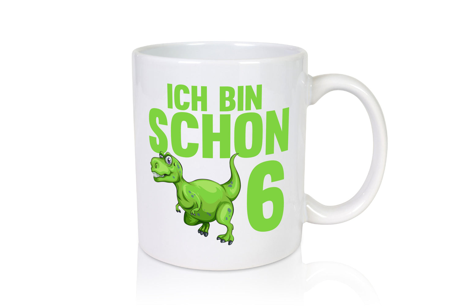 6. Geburtstag | 6 Jahre Dino Dinosaurier lustiger Spruch Geschenk Geschenkidee