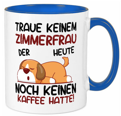 Traue keiner Zimmerfrau| Holzbau | Handwerkerin lustig Humor Geschenkidee