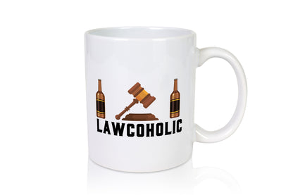 Lawcoholic | Gesetz Anwalt Jura Geschenkidee Humor Tasse
