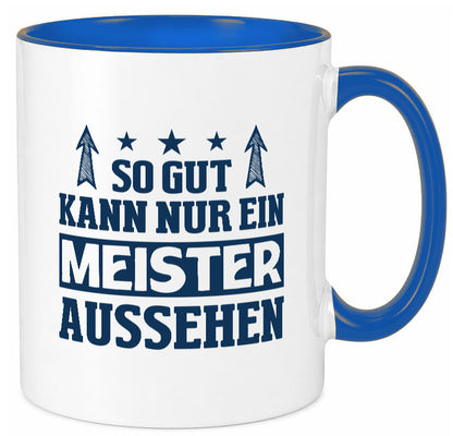 So gut kann nur ein Meister aussehen | Arbeit Humor Kollegen Büro Geschenkidee