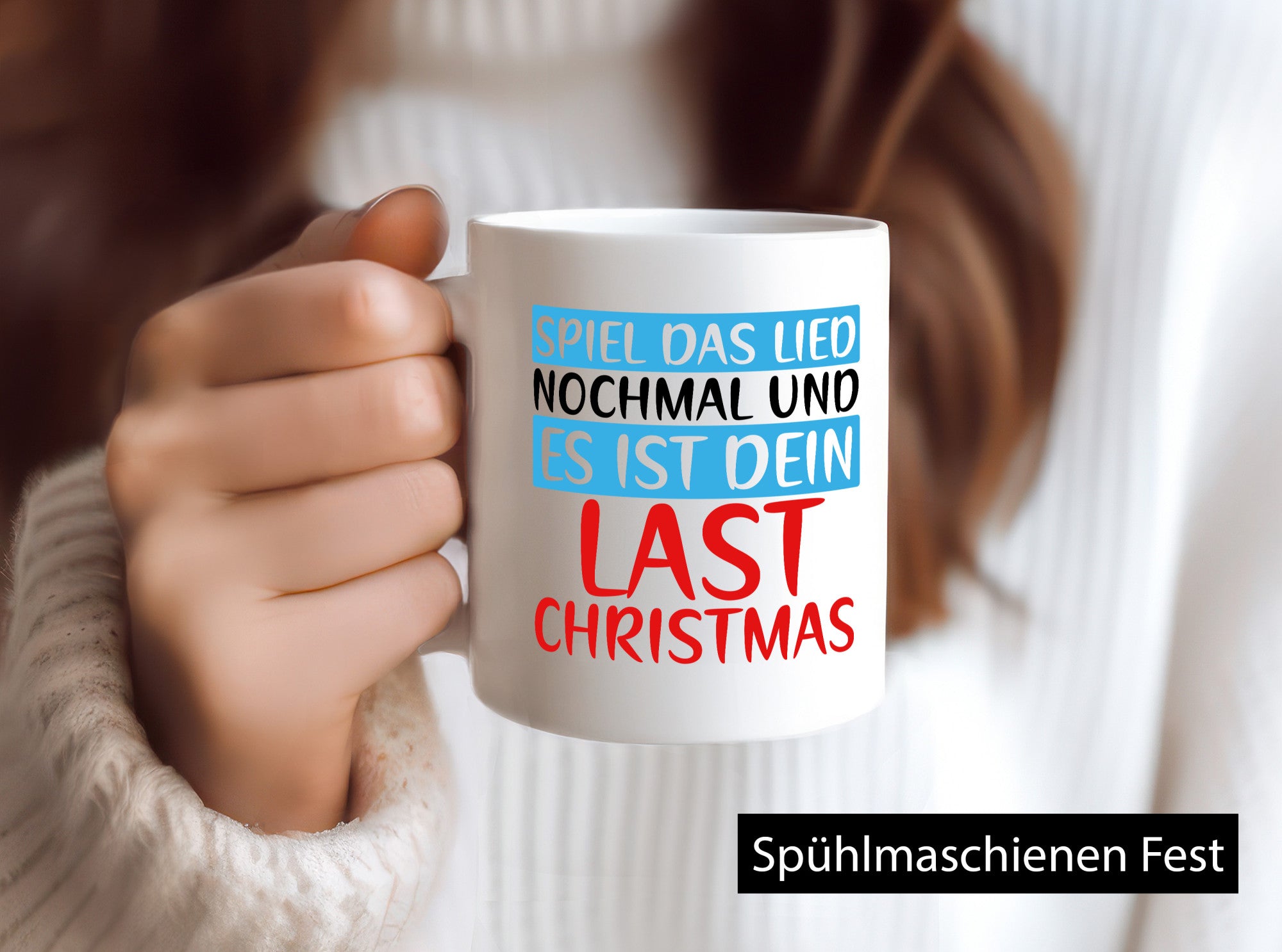 Last Christmas | Weihnachten Weihnachtslied Spruch Geschenkidee Humor Tasse