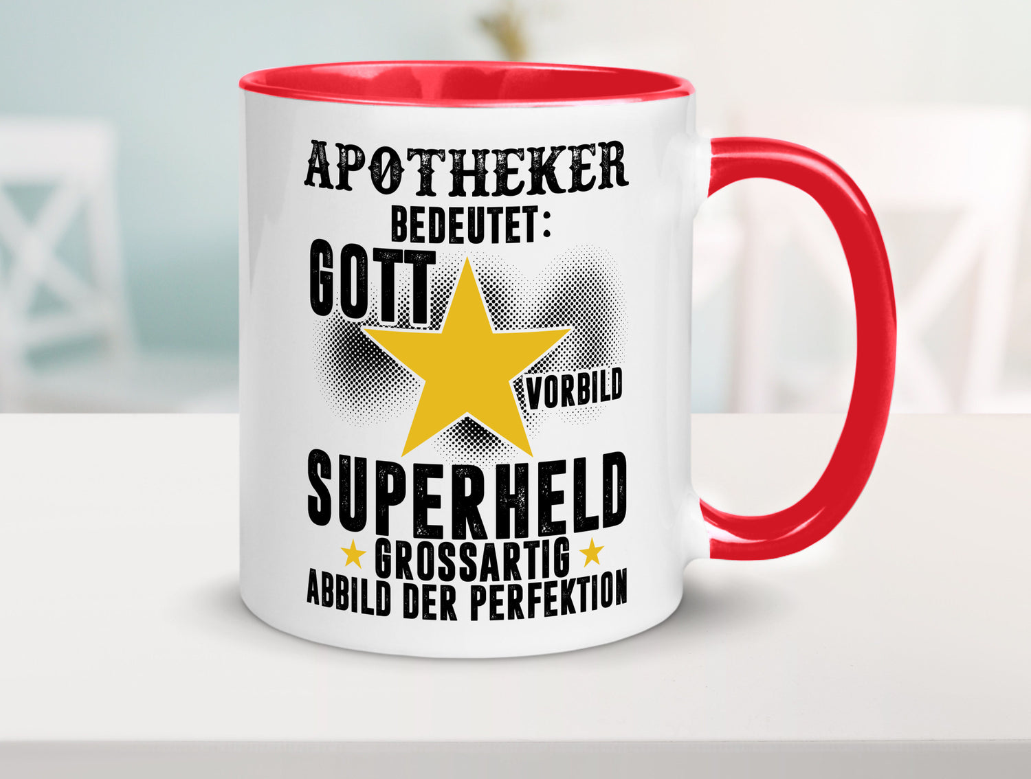 Bedeutung von Apotheker | Apotheke Pharmazie Humor Geschenkidee Tasse