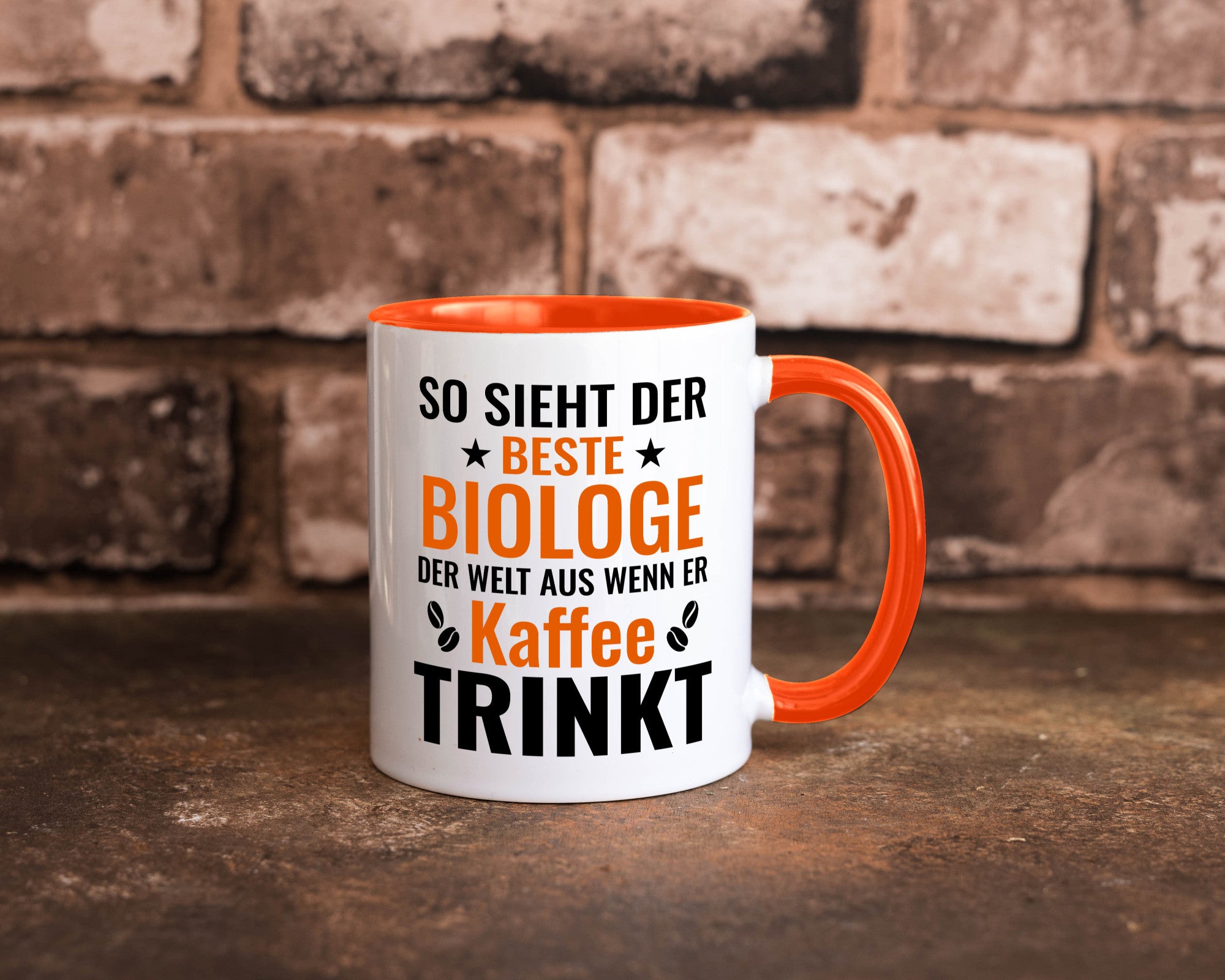 Kaffee trinkt: Biologe | Biologie Naturforscher Geschenk Humor Geschenkidee