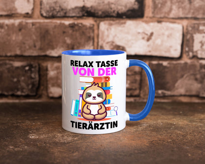 Relax Tasse: Tierärztin | Mediziner Tiermedizin Humor Tierliebhaber
