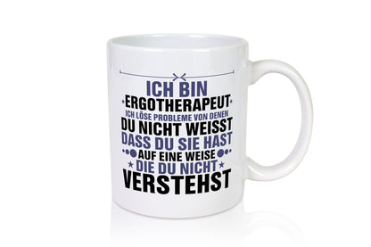 Löse Probleme: Ergotherapeut | Ergotherapie v2 lustig Humor Geschenkidee