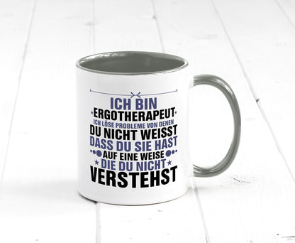 Löse Probleme: Ergotherapeut | Ergotherapie v2 lustig Humor Geschenkidee