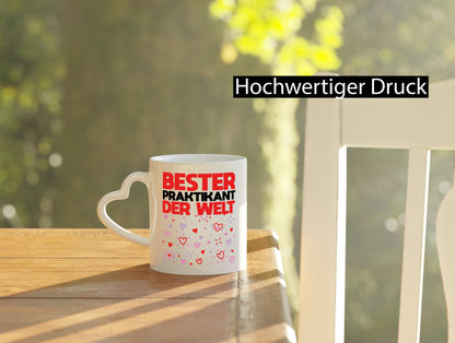 Bester Praktikant der Welt | Praktikum Tasse Arbeit Humor Kollegen Büro