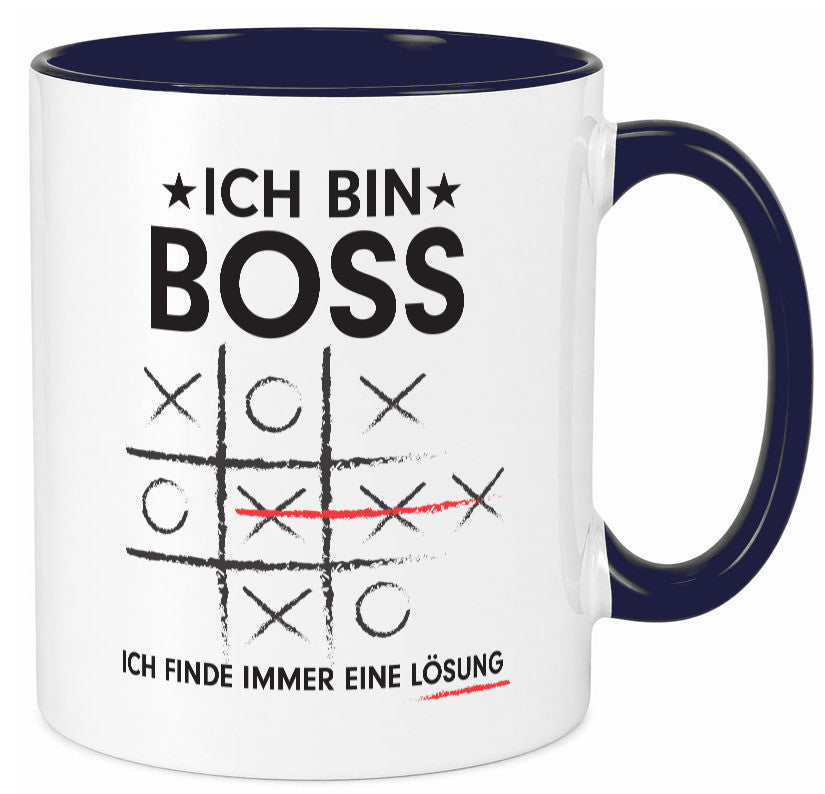 Lösung finden: Boss | Führungskraft Vorgesetzter v2 lustig Humor Geschenkidee