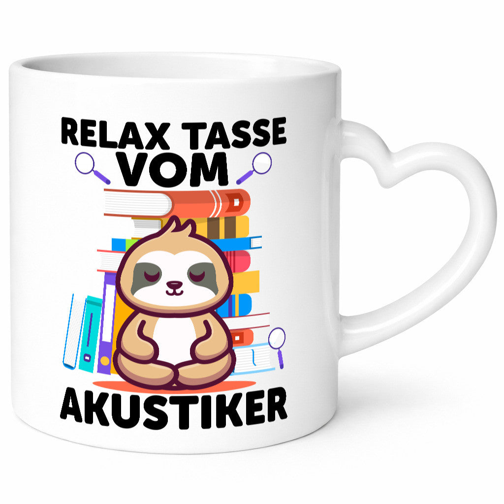 Relax Tasse: Akustiker | Akustik Hörgeräteakustik Geschenk Humor Geschenkidee