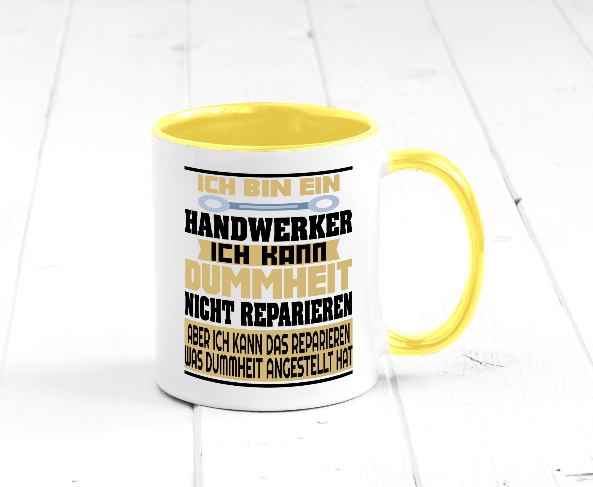 Ich bin Handwerker | Dummheit Schlechte Arbeit lustiger Spruch Geschenk