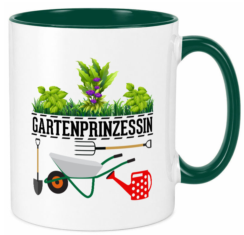 Gartenprinzessin | Gärtnerin Gartenliebhaber Geschenk Humor Geschenkidee