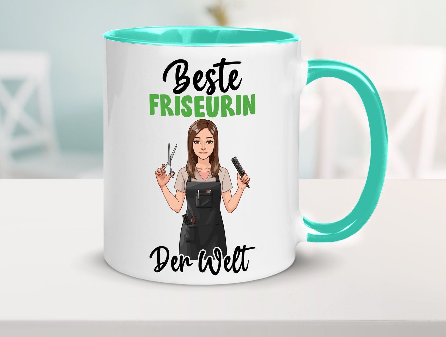 Beste Friseurin | Friseuse Frisuerin Geschenk Humor Geschenkidee lustiger