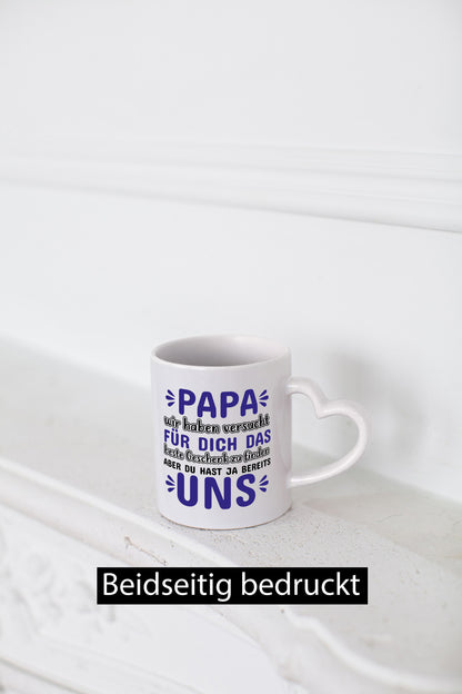 Papa Tasse | Spruch Vater Kinder Humor Vatertag Geschenk Familie Geschenkidee