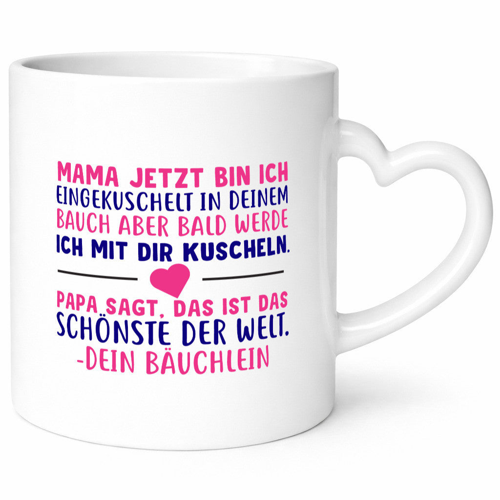 Werdende Mama | Schwangerschaft Tasse schöner Spruch lustiger Geschenk Familie