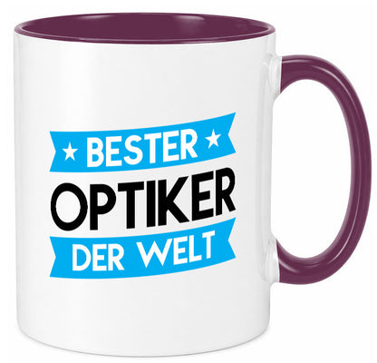 Bester Optiker | Augenoptiker Geschenkidee Humor Tasse