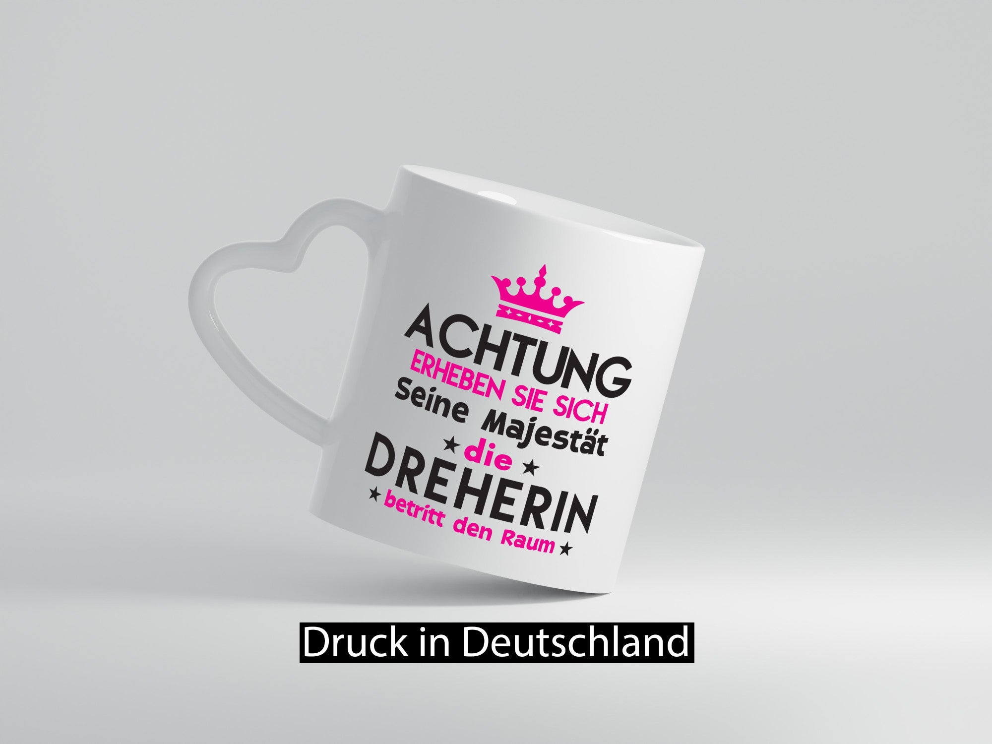 Seine Majestät Dreherin | Fräser Dreher Geschenkidee Humor Tasse