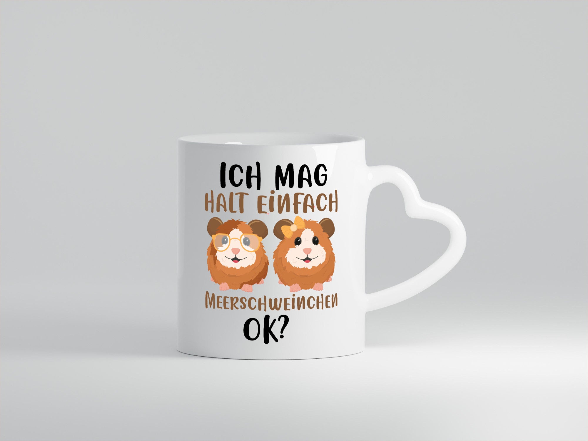 Ich mag Meerschweinchen Geschenkidee Humor Tasse