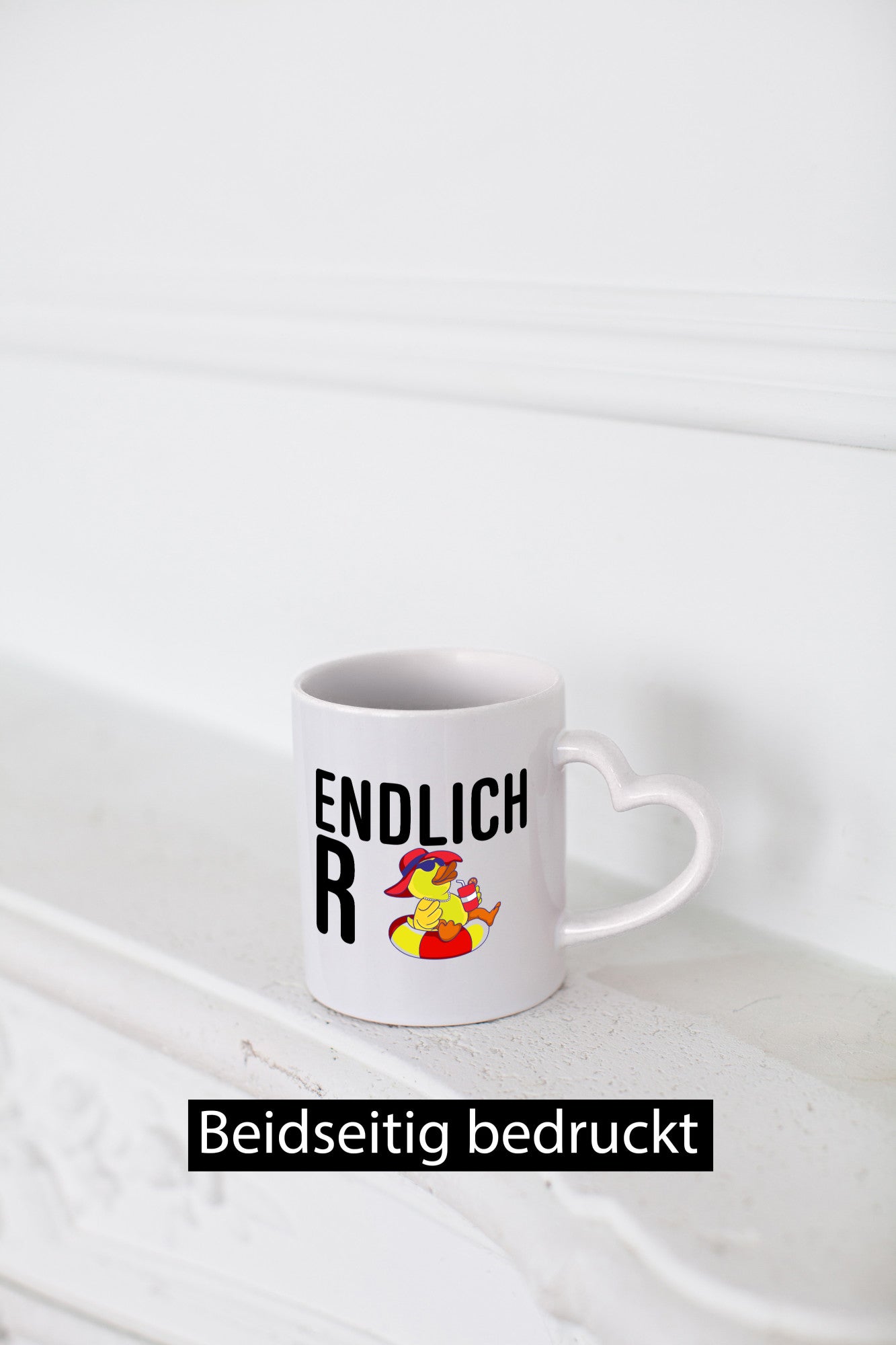 Entlich Rente | Rentner Ehepartner Ente lustiger Spruch Geschenk Ruhestand